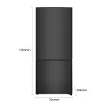 Hisense Refrigeradora de 14.7cuft inverter color negra RB15N6FBX1